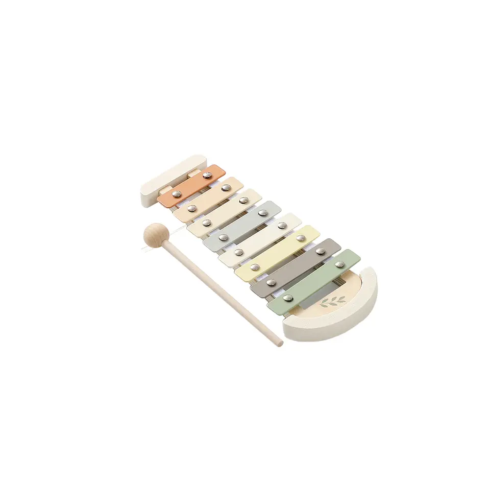 Wooden Baby Musical Instruments Set Early Learning Music Toy 18