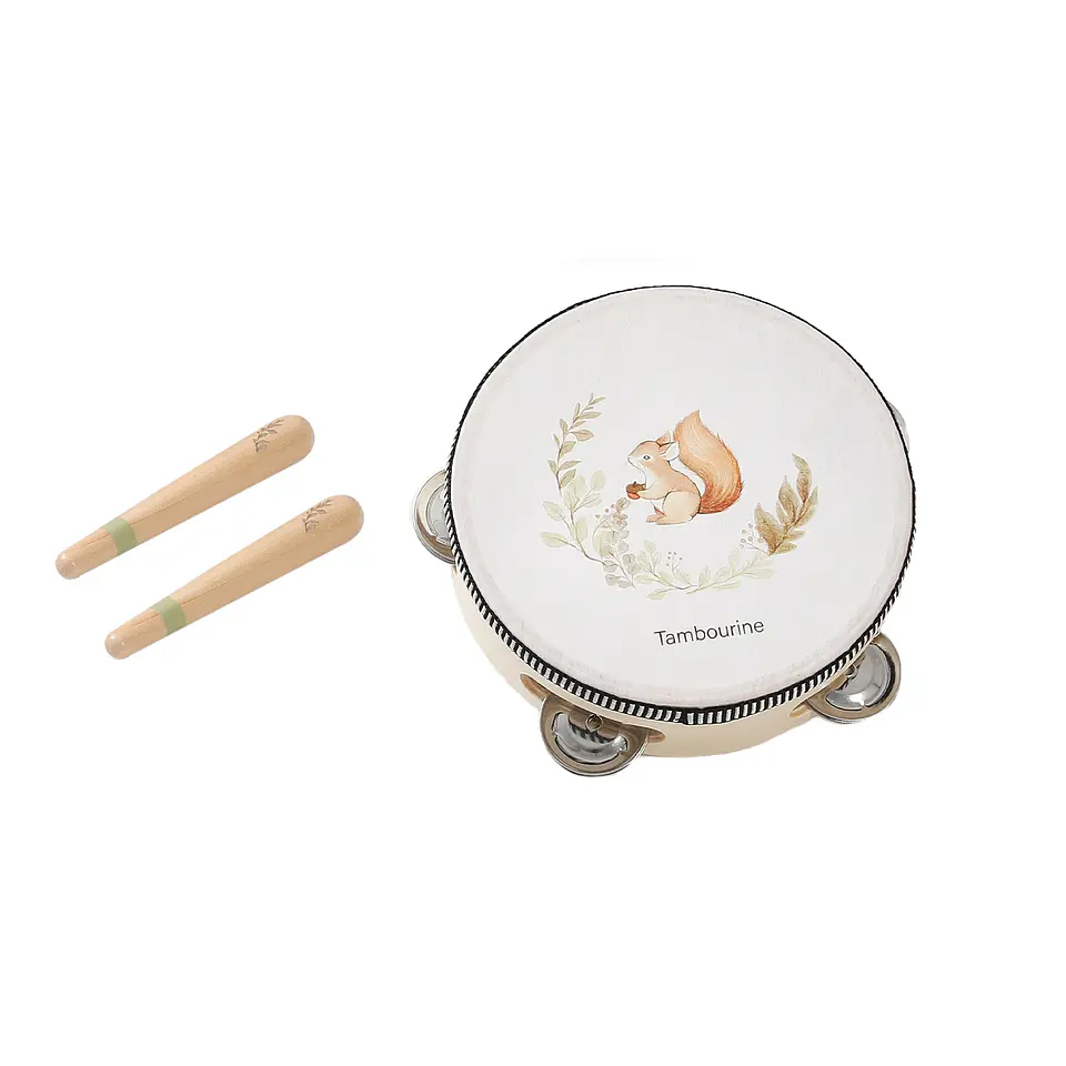 Wooden Baby Musical Instruments Set Early Learning Music Toy 19