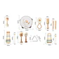 Wooden Baby Musical Instruments Set Early Learning Music Toy - Thumbnail 20