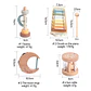Wooden Baby Musical Instruments Set Early Learning Music Toy - Thumbnail 21