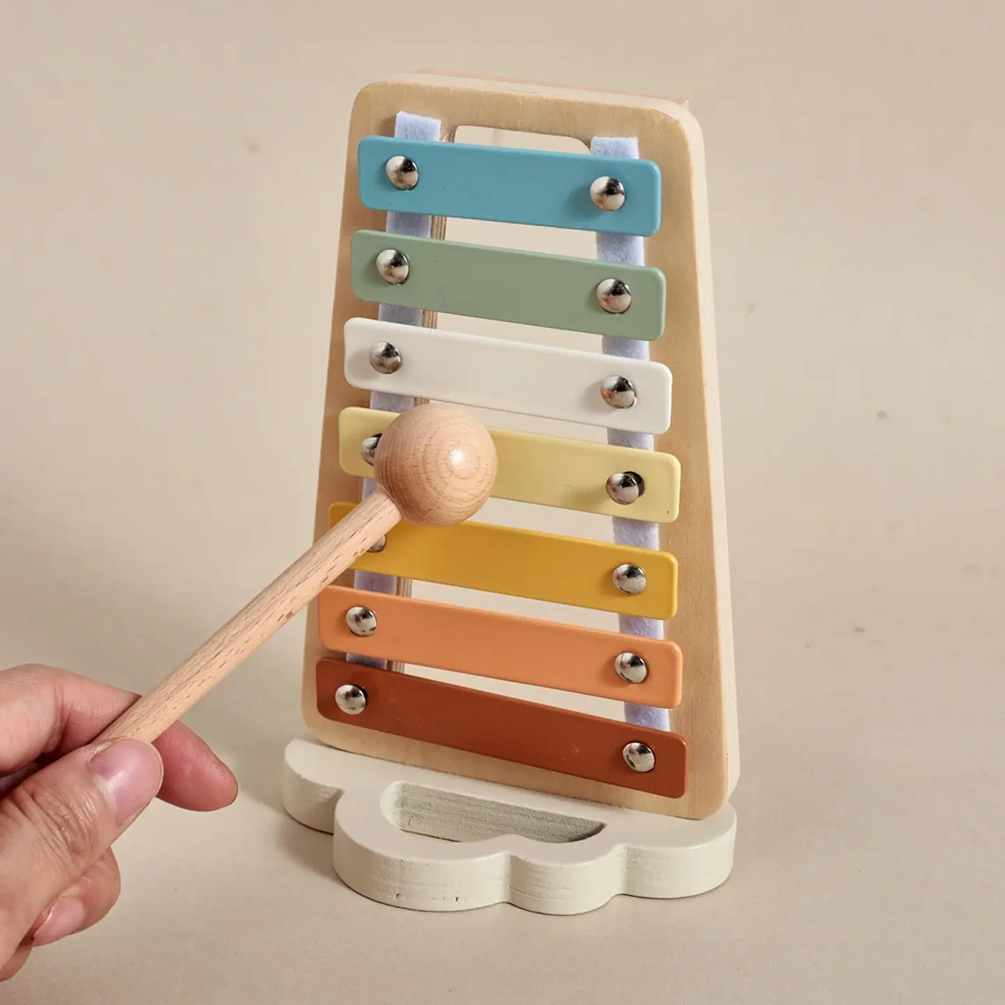 Wooden Baby Musical Instruments Set Early Learning Music Toy 26