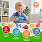 Dinosaur Number Matching Game Educational Learning Toy for Kids - Thumbnail 5