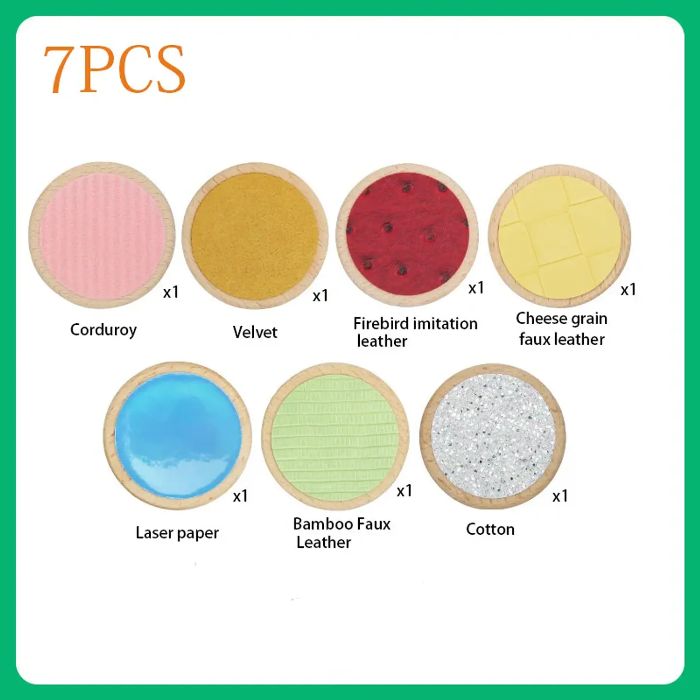 Wooden Tactile Matching Board Sensory Memory Game for Kids 8