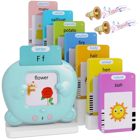 Talking Flash Cards for Kids – Electronic English Learning Toy