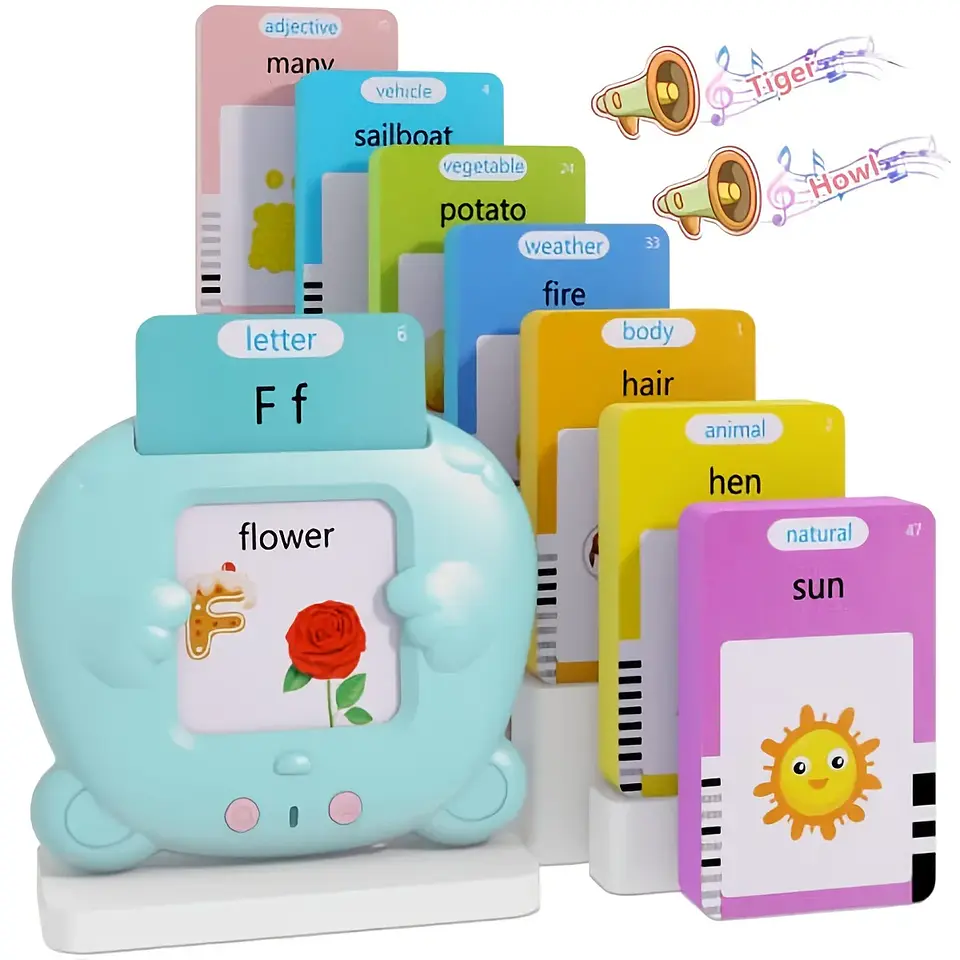 Talking Flash Cards for Kids – Electronic English Learning Toy 1