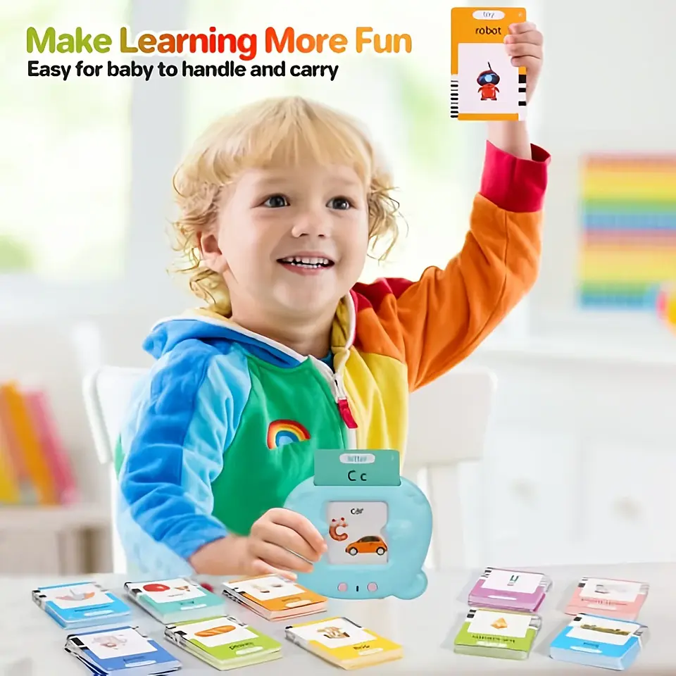 Talking Flash Cards for Kids – Electronic English Learning Toy 2