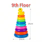 Rolling Ball Tower Montessori Ball Drop Toy for Toddlers - Thumbnail 5