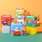 Baby Cloth Book with Animal Tails Sensory Learning Toy for Infants - Thumbnail 3