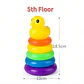 Rolling Ball Tower Montessori Ball Drop Toy for Toddlers - Thumbnail 6