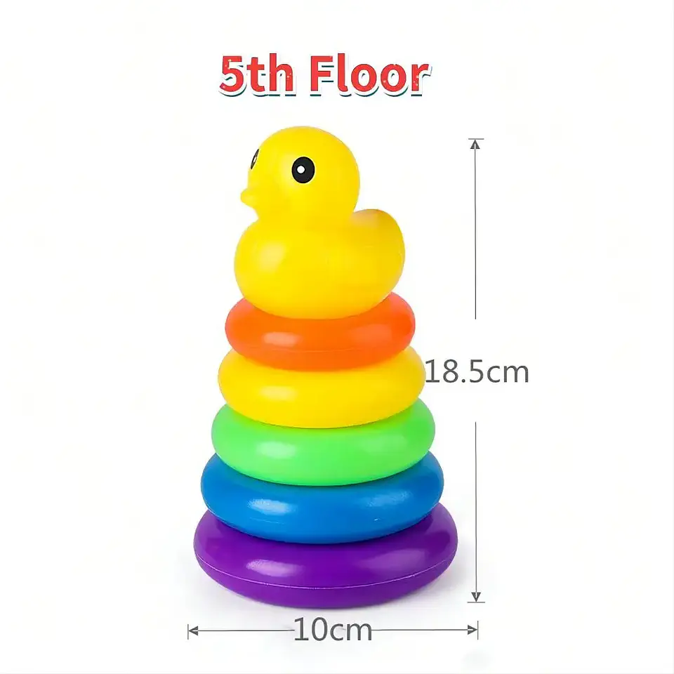 Rolling Ball Tower Montessori Ball Drop Toy for Toddlers 6