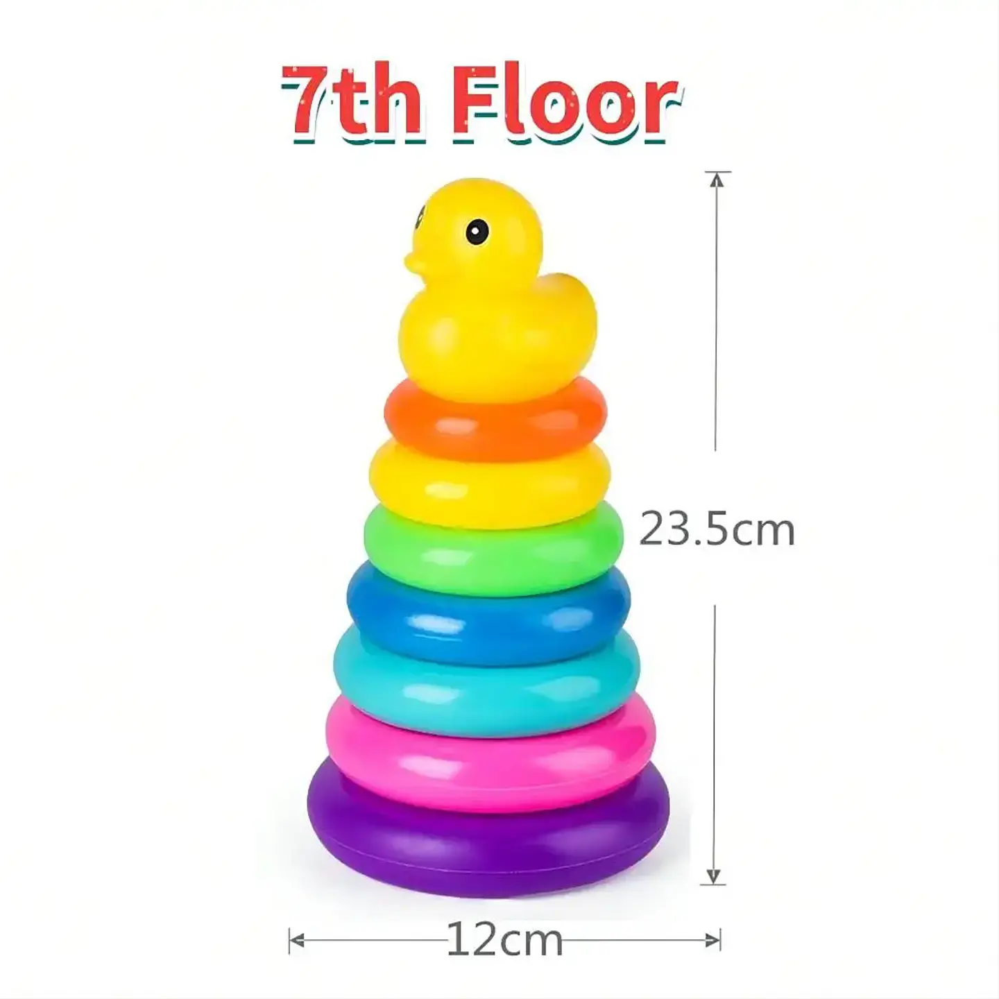 Rolling Ball Tower Montessori Ball Drop Toy for Toddlers 7