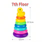 Rolling Ball Tower Montessori Ball Drop Toy for Toddlers - Thumbnail 7