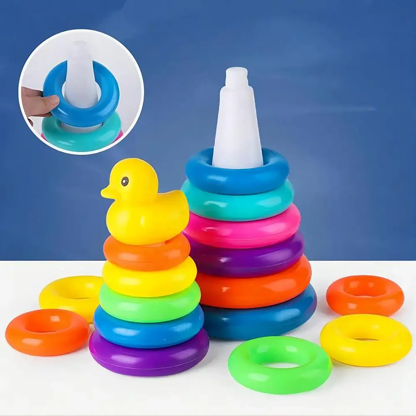 Rolling Ball Tower Montessori Ball Drop Toy for Toddlers 9