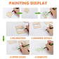 Wooden Drawing Stencils Set 20PCS Educational Art Templates for Kids - Thumbnail 5