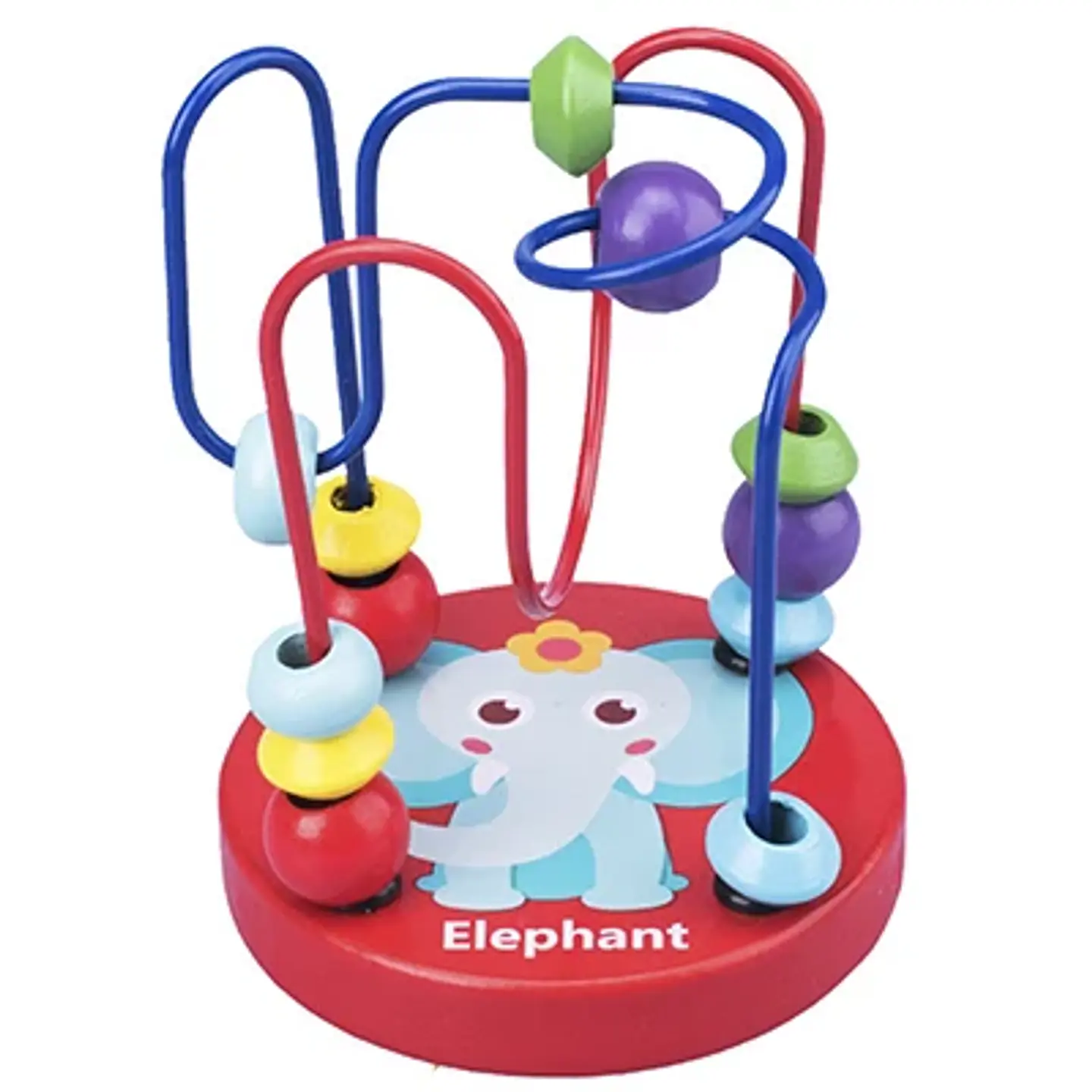 Wooden Bead Maze Abacus Montessori Learning Toy for Toddlers 6