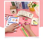 Wooden Drawing Stencils Set 20PCS Educational Art Templates for Kids - Thumbnail 8