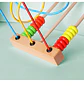 Wooden Bead Maze Abacus Montessori Learning Toy for Toddlers - Thumbnail 12