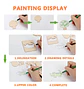 Wooden Drawing Stencils Set 20PCS Educational Art Templates for Kids - Thumbnail 12