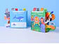 Baby Cloth Book with Animal Tails Sensory Learning Toy for Infants - Thumbnail 20