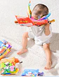 Baby Cloth Book with Animal Tails Sensory Learning Toy for Infants - Thumbnail 26