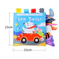 Baby Cloth Book with Animal Tails Sensory Learning Toy for Infants - Thumbnail 29