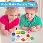 Wooden Geometric Puzzle Montessori Shape Learning Toy for Kids - Thumbnail 10