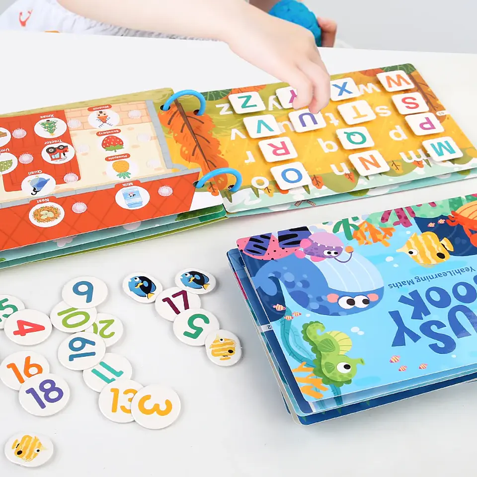 Reusable Scene Sticker Book  Montessori Learning Activity for Kids 2
