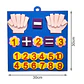 Felt Finger Numbers Math Toy  Montessori Counting Game for Kids - Thumbnail 6