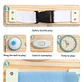 Wooden Montessori Busy Board 9 in 1 Sensory Activity Board for Toddlers - Thumbnail 12