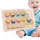 Magnetic Color and Number Maze  Montessori Fine Motor Learning Board - Thumbnail 10