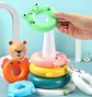 Baby Stacking Cups Montessori Educational Bath & Beach Toy - Thumbnail 11