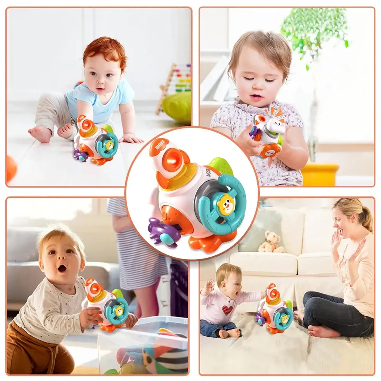 Montessori Busy Cube Fine Motor Activity Toy for Toddlers 19