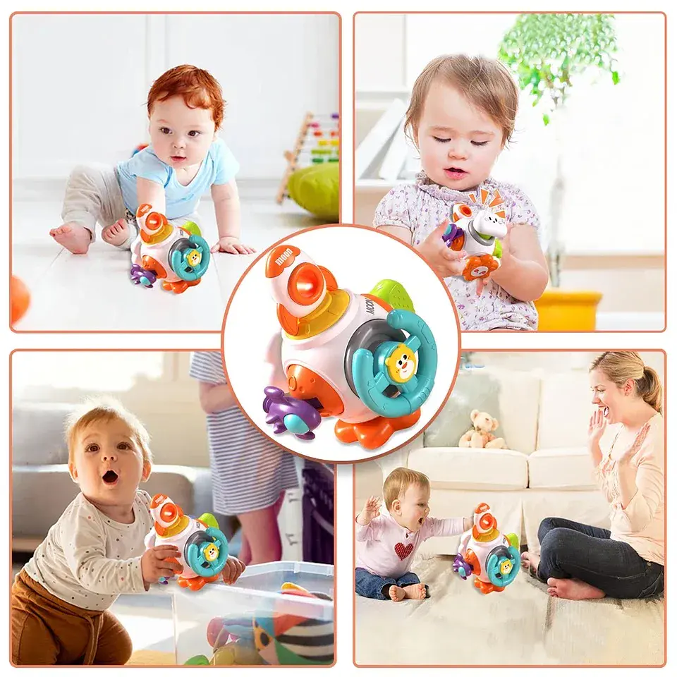 Montessori Busy Cube Fine Motor Activity Toy for Toddlers 19