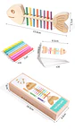 Wooden Balance Game  Montessori Color Matching & Fine Motor Toy - Thumbnail 10