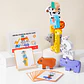 Animal Stacking Balance Toy  Montessori Wooden Shape Matching Game - Thumbnail 3