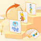 Animal Stacking Balance Toy  Montessori Wooden Shape Matching Game - Thumbnail 8