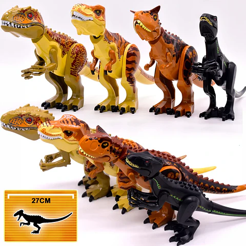 Brutal Raptor Mini Building Blocks Jurassic Dinosaur Construction Toy for Kids