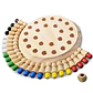 Wooden Memory Matching Game Montessori Color Sensory Chess Toy for Kids - Thumbnail 1
