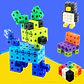 100-Piece Math Linking Cubes Educational Counting & Stacking Blocks for Kids - Thumbnail 3