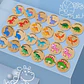 Memory Matching Puzzle  Montessori Wooden Cognitive Matching Board for Kids - Thumbnail 2