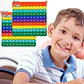 Rainbow Math Pop Board – 1-200 Counting Silicone Fidget Educational Toy for Kids - Thumbnail 4