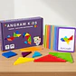 Wooden Tangram Puzzle Montessori Building Blocks Learning Game - Thumbnail 7