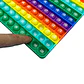Rainbow Math Pop Board – 1-200 Counting Silicone Fidget Educational Toy for Kids - Thumbnail 7