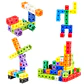 100-Piece Math Linking Cubes Educational Counting & Stacking Blocks for Kids - Thumbnail 7