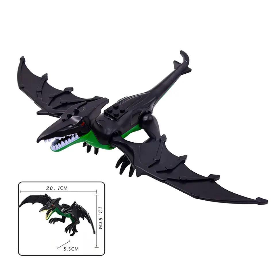 Brutal Raptor Mini Building Blocks Jurassic Dinosaur Construction Toy for Kids 13