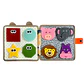 Felt Busy Book Montessori Giraffe Quiet Book for Fine Motor Skills - Thumbnail 13