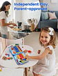 3D Farm Busy Board Quiet Book – Montessori Felt Activity Book for Fine Motor Skills & Early Learning - Thumbnail 10