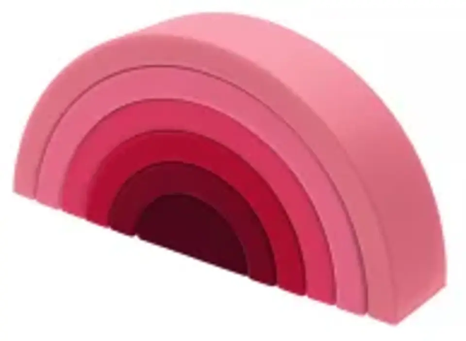 Silicone Building Blocks – Montessori Rainbow Soft Stacking Toy for Babies 7
