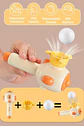Breathing Exercise Toy Montessori 3-in-1 Blowing Ball & Whistle Sensory Toy - Thumbnail 9