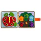 Felt Busy Book Montessori Giraffe Quiet Book for Fine Motor Skills - Thumbnail 15